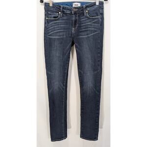 PAIGE Jimmy Jimmy Skinny Jeans Women’s 26 Blue Mid Rise Stretch Denim